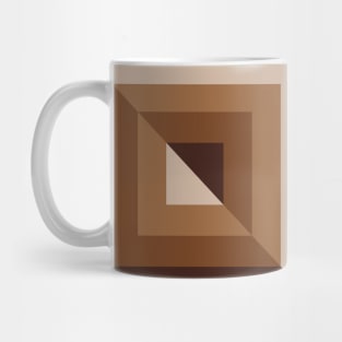 Earth Tones Geo Ribbon Mug